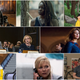 Top (from left): Ruby Rose, Batwoman (The CW); Danai Gurira, The Walking Dead (AMC); Bob’s Burgers (Fox). Middle: Matthew Macfadyen and J. Smith-Cameron, Succession (HBO); Melissa Benoist, Supergirl (The CW). Bottom: The Simpsons (Fox); Kirsten Dunst, On Becoming A God In Central Florida (Showtime); Danny McBride, The Righteous Gemstones (HBO).